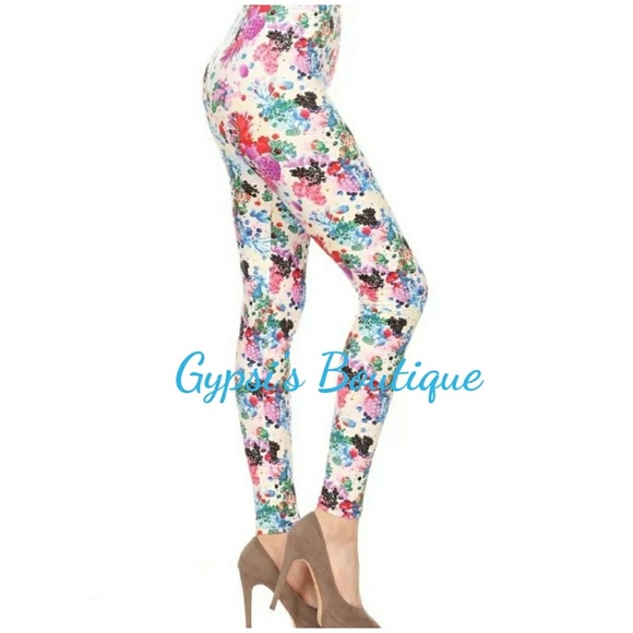 Pina-Colada Leggings - Picture 1 of 2